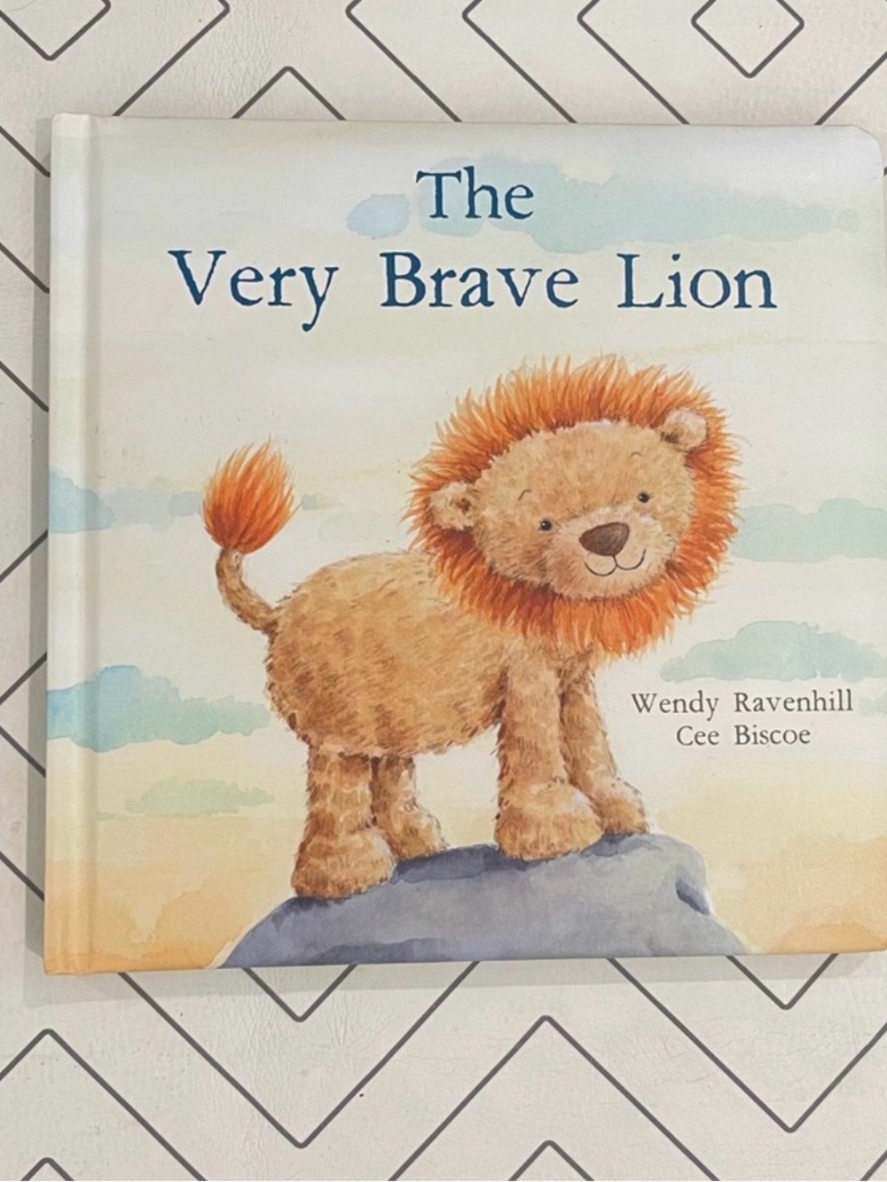 $16 ADD ON Jellycat "The Very Brave Lion" Book New